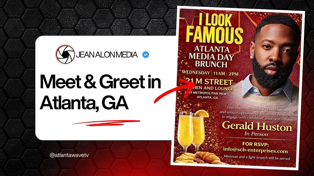 Gerald Huston I Look Famous Flyer