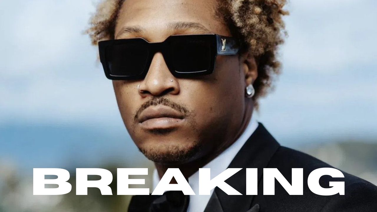 A photo of rapper future outside wearing sunglasses